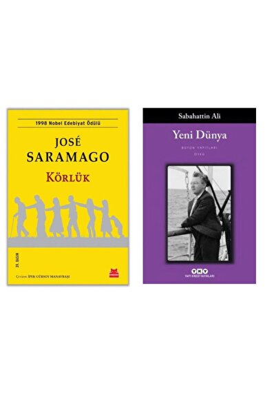 Kırmızı Kedi Yayınları Körlük - Jose Saramago - Yeni Dünya - Sabahattin Ali