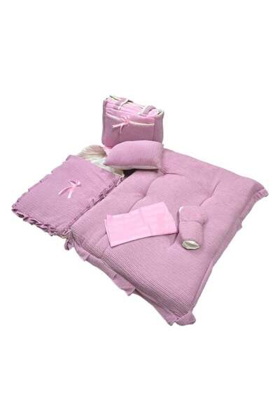 Baby Cara مجموعة من 6 قطع من ملاءات السرير وحقائب الحفاضات وبيوت الأطفال ودار...