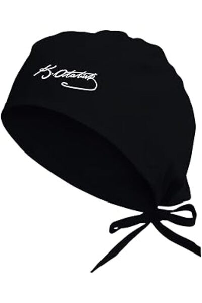 Genel Markalar Atatürk İMzalı Tasarım Cerrahi Bone Siyah