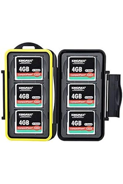 Mu Art Ahşap Jjc Memory Card Box, for 6 Cf Cards (Mc-Cf6)