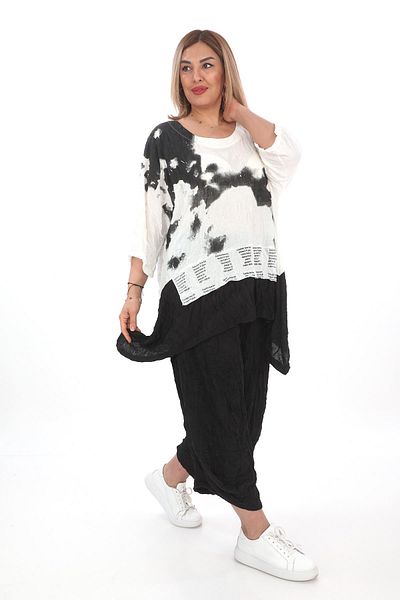 Zedd+ Plus 24316 Ecru Tunic