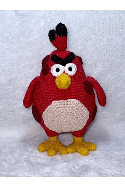 OYUNCAKPARK Terence Angry Birds Amigurumi Organik Oyuncak