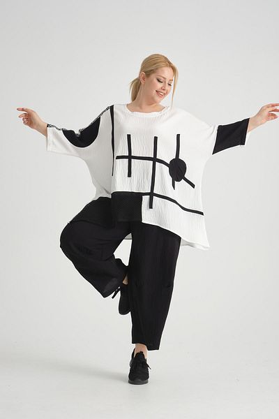 Zedd+ Plus 24227 Ecru Tunic