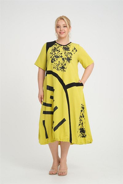 Zedd+ Plus 24350 Limon Dress