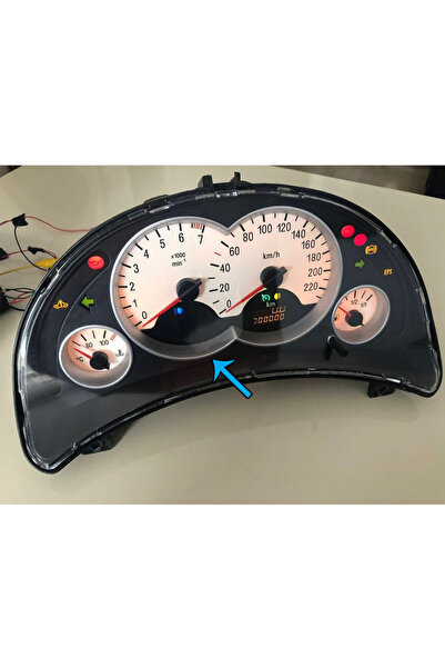Yasetuning Opel Corsa C Gri Kadran Çerçevesi 3 Parça Combo C Meriva Uyumlu