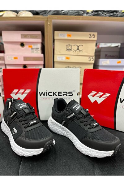 Wickers Wickers 2841 Black-White Men's Sports Shoes