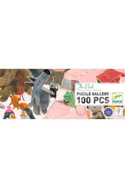 djeco Galerie puzzle Fiesta zvířata, Djeco