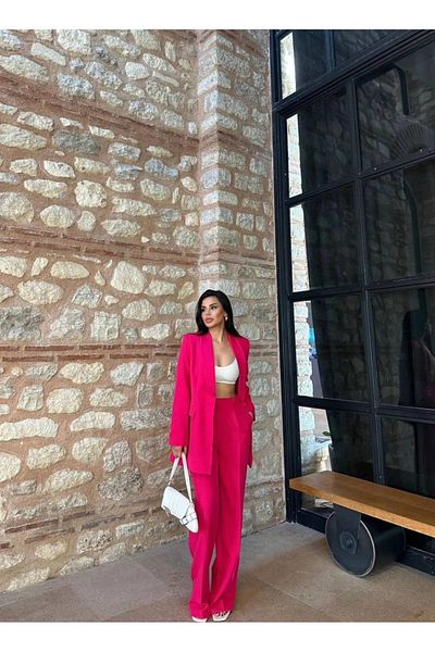 Ekim Store Set de sacou dublu cu un singur nasture