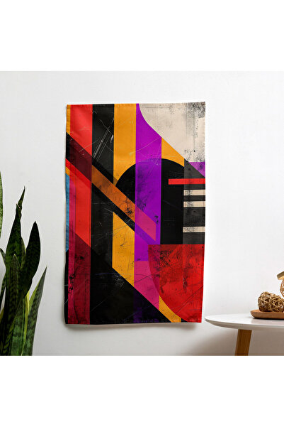 PaintedAnarchy غطاء حائط على طراز بوبارت - ظهر من القطن بنسبة 100%، أمامية من...