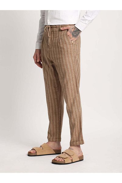 The Bear House Men's Formal Trousers Comfortable & Stylish for Office and Formal Events