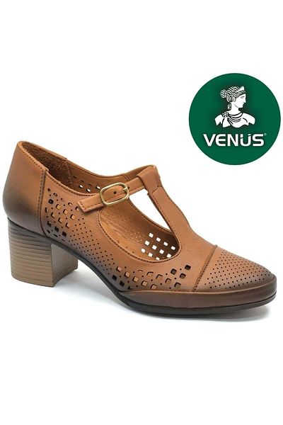 Kids Club Shoes Комфортни ортопедични дамски обувки на висок ток - многослойни Venus Cosmos от естествена кожа