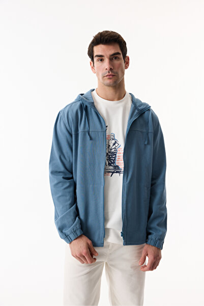 Mudo Hooded Zipper Jacket