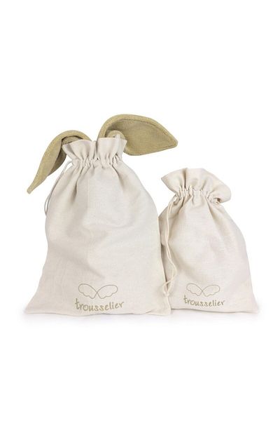 Trousselier Chrastítko králíka 19 cm - Žluté