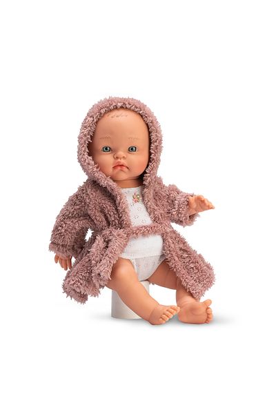 Asivil S.L. Baby Alex With Pink Robe 36cm