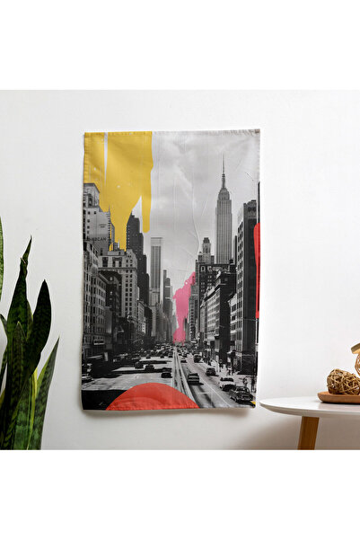 PaintedAnarchy لوحة جدارية كلاسيكية بتصميم مشهد المدينة على طراز البوب آرت - ...