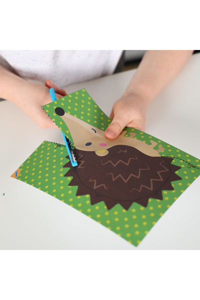 SES Creative Kreativní sada - Naučte se používat nůžky krok za krokem