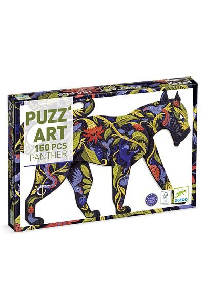 djeco Puzzle Puzz'Art Pantera neagra, Djeco