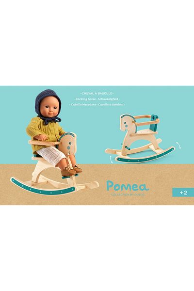 djeco Pomea Collection, Houpací kůň pro panenky, Djeco