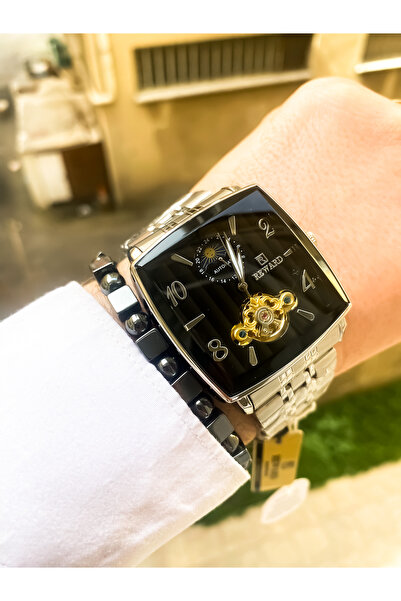 Reward Men's Wristwatch - Steel, Luxury Functions Active, Automatic
