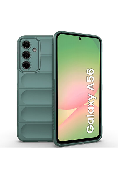 Rivor حافظة متوافقة مع هاتف سامسونج جالاكسي A56 مع حماية للكاميرا، لا تترك بص...