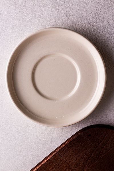 Snippy Alpine - Set of 6 Ceramic Tea Plates Coffee Cup Plates