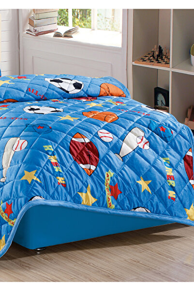 Sleep Night Kids Velvet Comforter Set 3 Pcs Single Size 150 X 200 Cm with bed sheet and pillow case