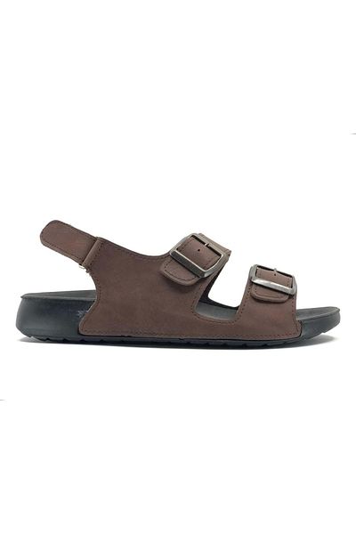 Kids Club Shoes Aryan 80-954 Dr. Προτεινόμενα Ορθοπεδικά Ανδρικά Σανδάλια ΚΑΦΕ