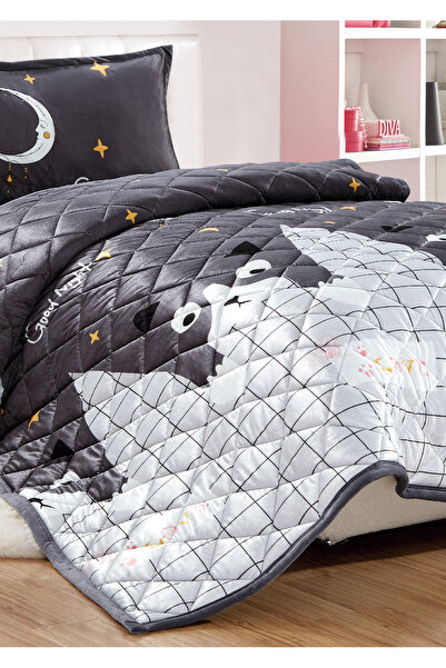 Sleep Night Kids Velvet Comforter Set 3 Pcs Single Size 150 X 200 Cm with bed sheet and pillow case