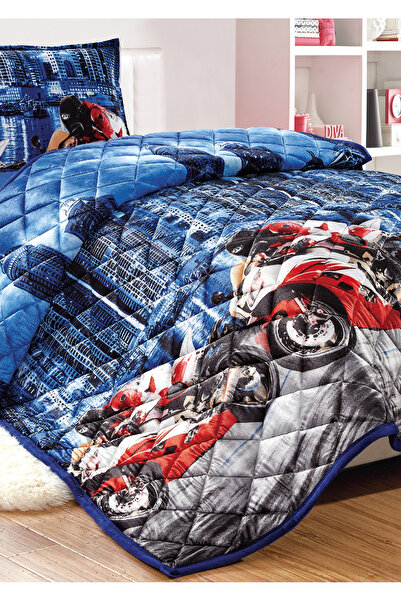 Sleep Night Kids Velvet Comforter Set 3 Pcs Single Size 150 X 200 Cm with bed sheet and pillow case