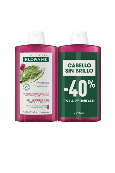 Klorane Barbaria Fig Shampoo Packung 2 X 400 ml