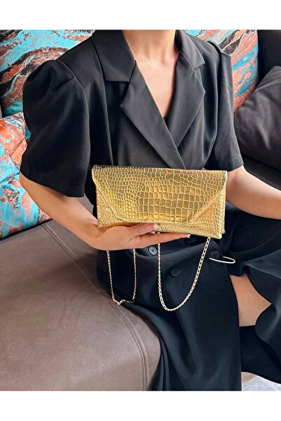 Handley Geantă de umăr tip portofoliu cu curea tip lanț