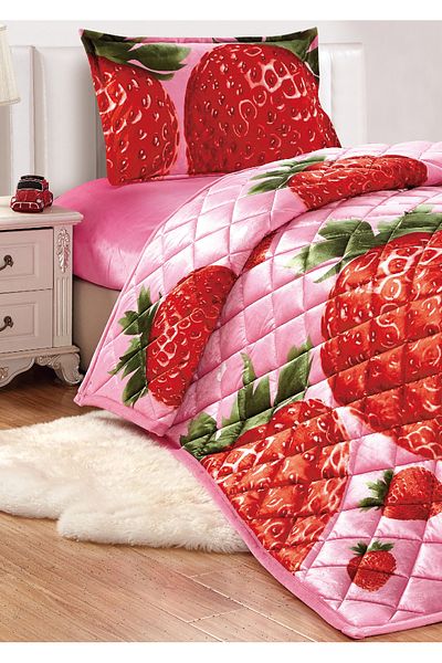 Sleep Night Kids Velvet Comforter Set 3 Pcs Single Size 150 X 200 Cm with bed sheet and pillow case