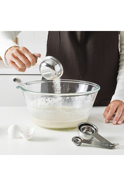 IKEA VARDAGEN 5-Piece Measuring Cup Set – Accurate, Stackable, Durable, BPA-Free, Dishwasher Safe