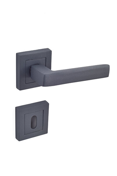 bersayapı Antrasit Gri Lama Oda Kapı Kolu (Montaj vidası dahil)