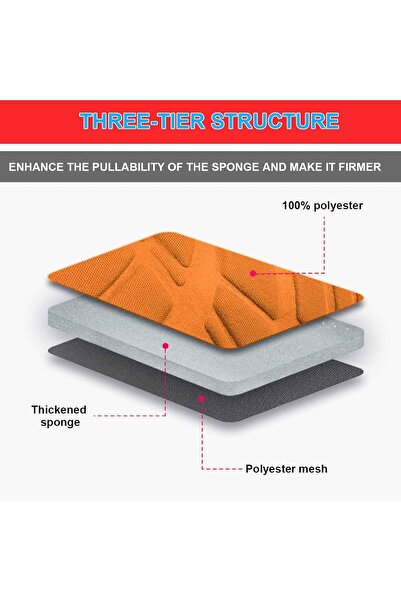 fulina 9 pcs Car Seat Covers,Full Set Universal Leather,Extended Durability,Washable,for Suv,Sedan,Red