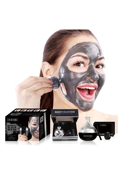 DR.RASHEL Dr. Rashel Magnetic Black Charcoal Mask – Deep Cleansing & Detoxifying Face Mask 🧲🖤