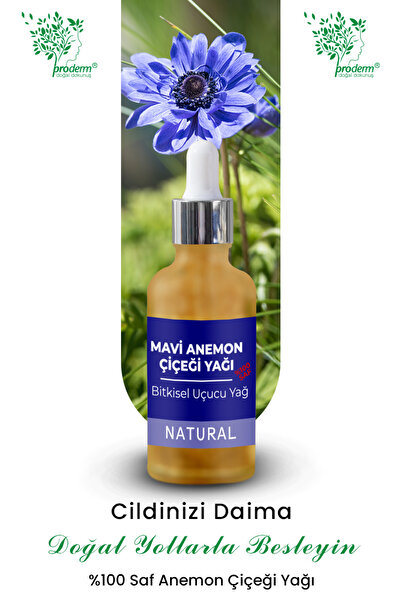 PRODERM Mavi Anemon Çiçeği Yağı (Uçucu Yağ) 30 ml.