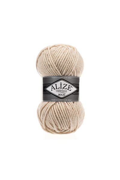 Alize 5 bucăți Süperlana Maxi 310 Honey Gros pentru tricotat manual Fire Maxi Vest Cardigan Fire Tippet Beanie Pulover Fire 310