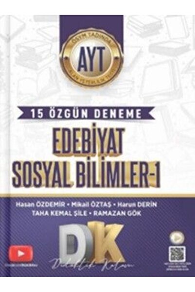 Didaktik Kalem Yayınları Didaktik Kalem AYT Edebiyat Sosyal Bilimler 1 15 Deneme