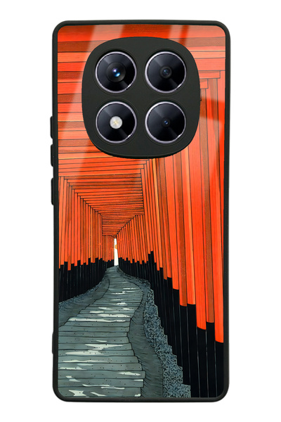 Spoyi Xiaomi Redmi Note 14 Pro Plus Glossy Phone Case with Pastel Windows Design