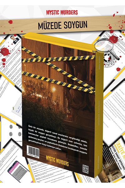 Planet Butik Detective Case Solving Game - Museum Heist