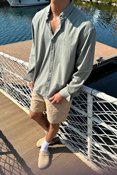 Flaw Wear Basic Linen Shirt