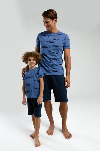 Arnetta Father Son Set, Father and Child Pajamas Priced Individually
