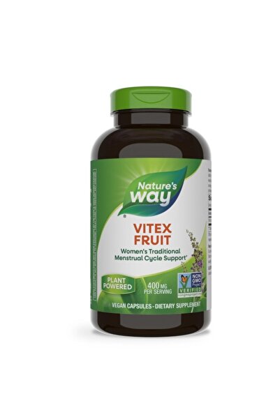 Natures Way كبسولات فاكهة فيتكس من نيتشرز واي، 400 ملجم (جيلاتين)، 100 كبسولة