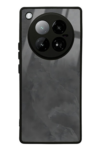 Spoyi غلاف هاتف انفينيكس زيرو 40 4G بتصميم رخامي رمادي لامع