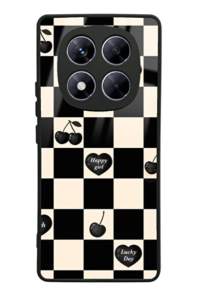 Spoyi Xiaomi Redmi Note 14 Pro 5G Happy Girls Tasarımlı Glossy Telefon Kılıfı