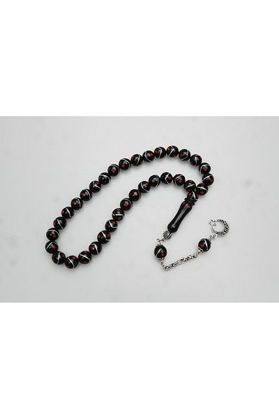 Skygo Single Zigzag Red Processing Rosary