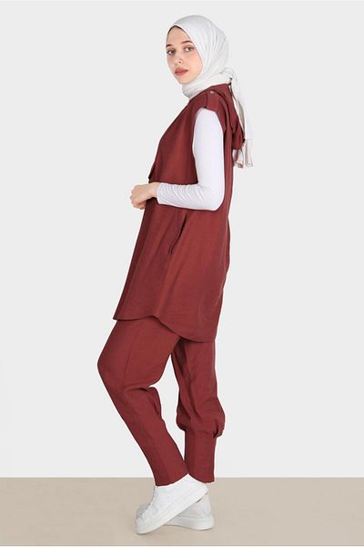 Alvina Hooded Short Sleeve Tunic - 42767