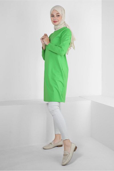 Alvina CYCLING COLLAR FLAT TUNIC 43942