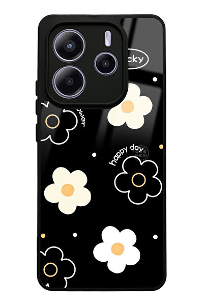 Spoyi Xiaomi Redmi Note 14 4g Lucky Happy Day Design Glossy Phone Case